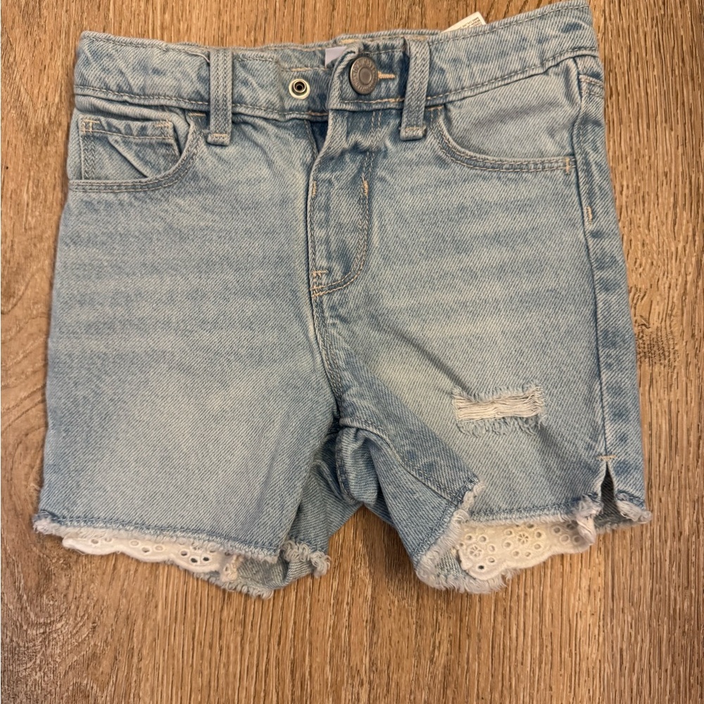 Old Navy Light Blue Denim Shorts